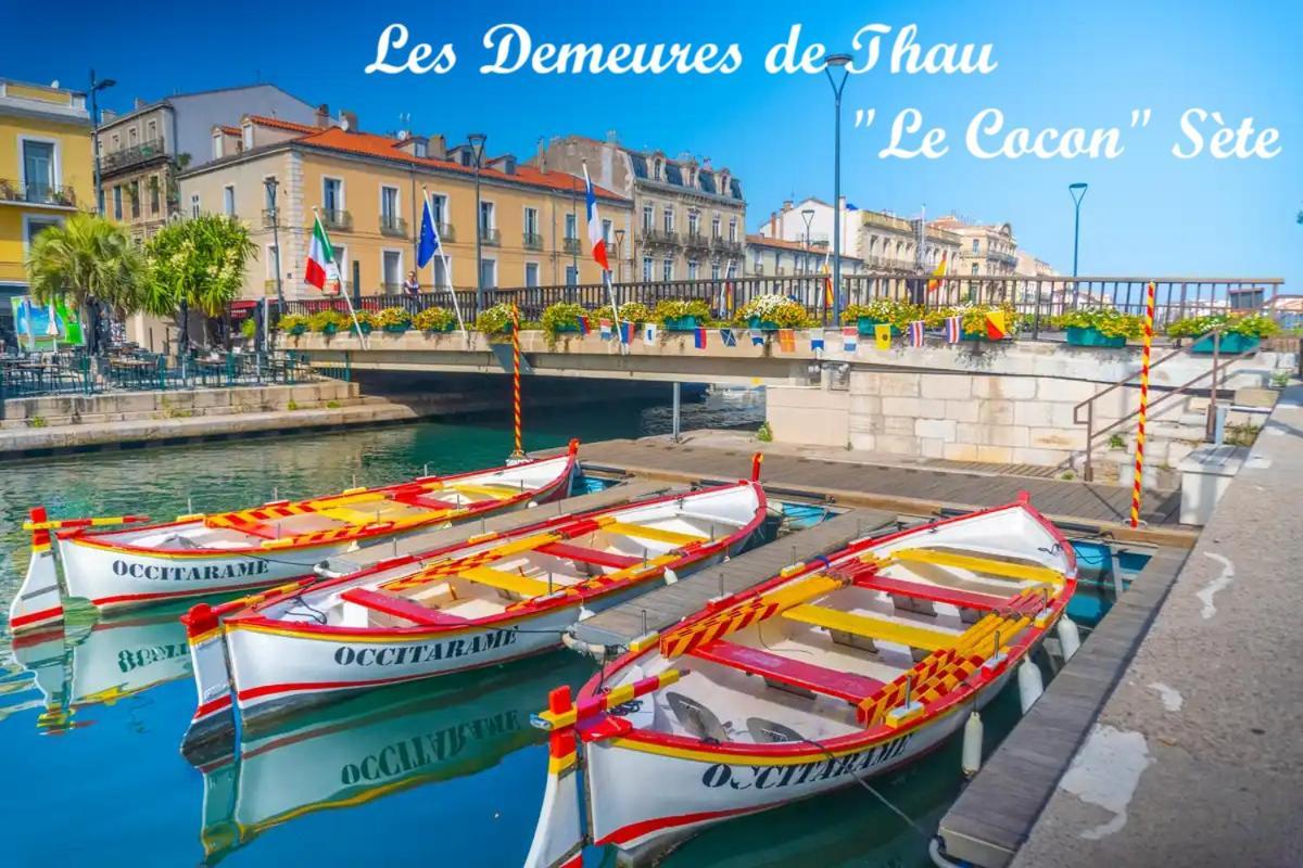 Le Cocon Les Demeures De Thau Apartment Sete Bagian luar foto